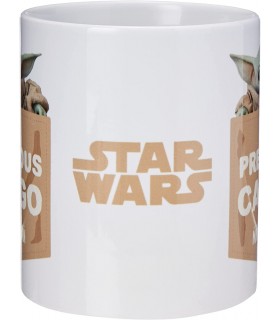 Taza Precious Cargo The Mandalorian Star Wars Cerámica 315 mls