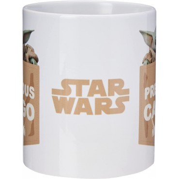 Taza Precious Cargo The Mandalorian Star Wars Cerámica 315 mls