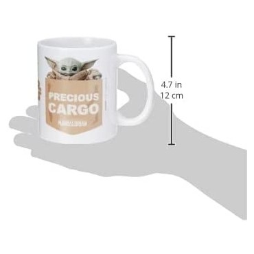 Taza Precious Cargo The Mandalorian Star Wars Cerámica 315 mls