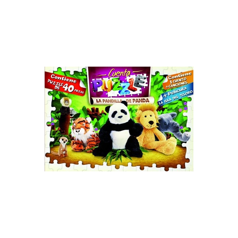 Cuenta Puzzle. La pandilla de Panda [Tapa blanda]