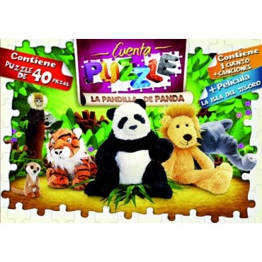 Cuenta Puzzle. La pandilla de Panda [Tapa blanda]