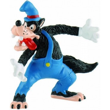 Figura Lobo Tres Cerditos Disney 8 cms