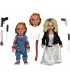 Figuras Chucky y Tiffany La Novia de Chucky Articuladas 14 cms