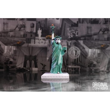 Figura Soldado Imperial Stormtrooper Estatua De La Libertad Star Wars Estatua 24 cms