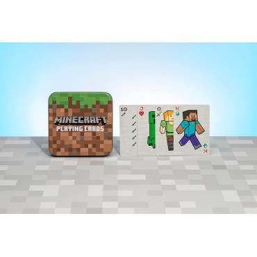 Juego De Cartas Minecraft Con Lata 