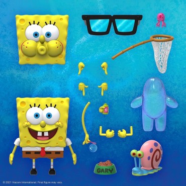 Figura Bob Esponja Sponge Bob Squarepants Articulada 18 cms