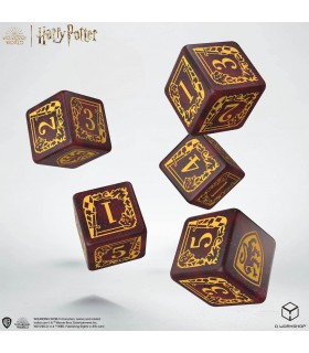 Set Dados y Bolsa Gryffindor Harry Potter