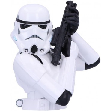 Figura Original Stormtrooper Soldado De Asalto Star Wars Busto 14 cms