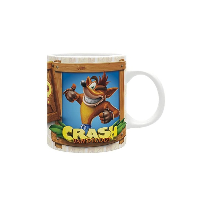 Taza Crash Bandicoot N Sane Cerámica 320 mls
