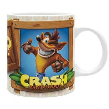 Taza Crash Bandicoot N Sane Cerámica 320 mls