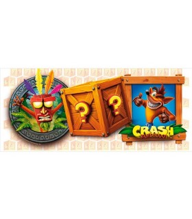 Taza Crash Bandicoot N Sane Cerámica 320 mls