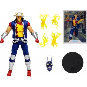 Figura Jay Garrick Speed Metal DC Multiverse Articulada 18 cms