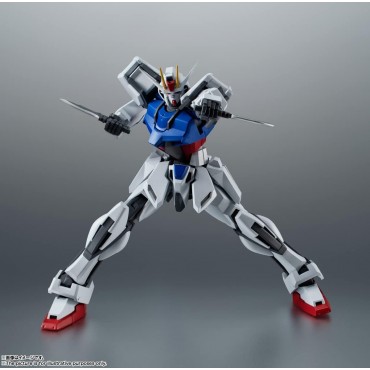 Figura GAT-X105 Strike Gundam Robot Spirits A.N.I.M.E Articulada 12 cms