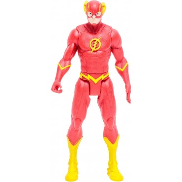Figura The Flash Page Punchers DC Con Cómic 8 cms