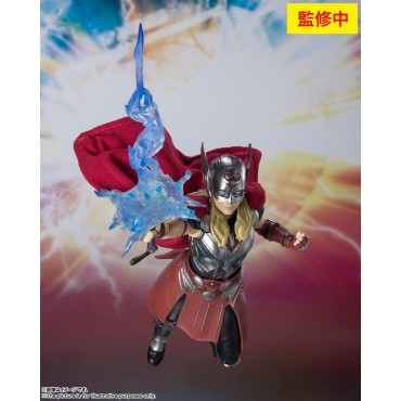 Figura Mighty Thor Jane Foster Thor Amor Y Trueno Marvel Articulada 15 cms