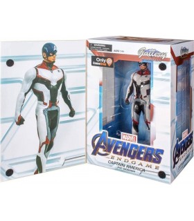 Figura Capitán América Traje Cuántico Diorama Avengers Endgame Marvel 23 cms