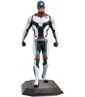 Figura Capitán América Traje Cuántico Diorama Avengers Endgame Marvel 23 cms