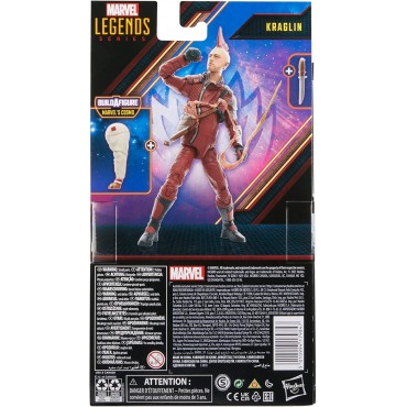 Figura Kraglin Guardianes De La Galaxia Vol. 3 Marvel Articulada 15 cms