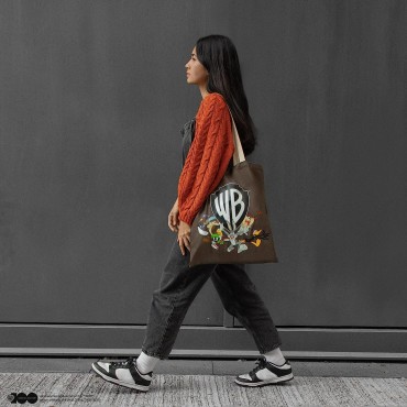 Bolsa Tote Looney Tunes Warner Bros 100 Aniversario