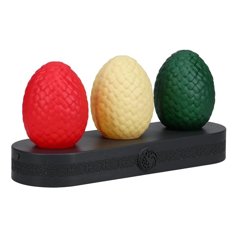 Lámpara Tres Huevos De Dragón La Casa Del Dragón Juego De Tronos 