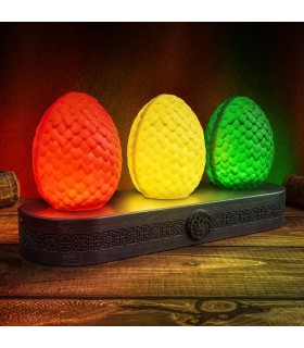Lámpara Tres Huevos De Dragón La Casa Del Dragón Juego De Tronos 