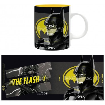 Taza Flash & Batman The Flash DC Cerámica 320 mls