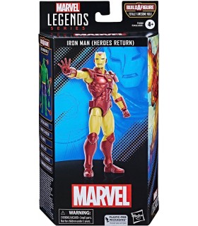 Figura Iron Man Heroes Return Marvel Legends 15 cms