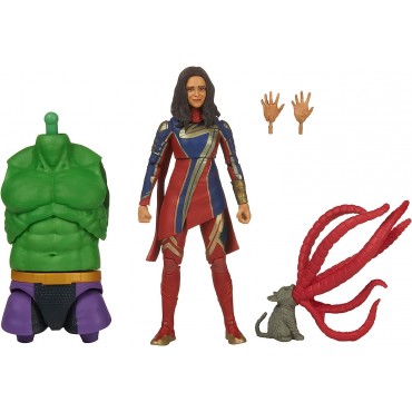 Figura Ms. Marvel The Marvels Marvel Legends Articulada 15 cms