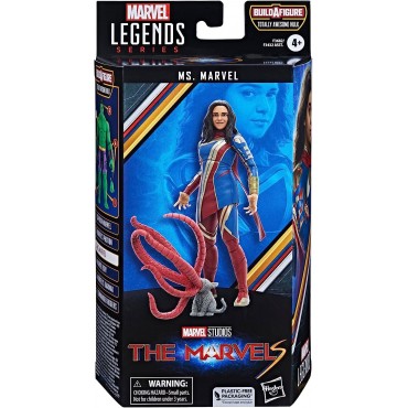 Figura Ms. Marvel The Marvels Marvel Legends Articulada 15 cms