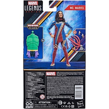 Figura Ms. Marvel The Marvels Marvel Legends Articulada 15 cms