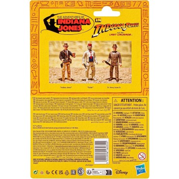 Figura Henry Jones Sr. Indiana Jones Y La última Cruzada Retro Articulada 9,5 cms