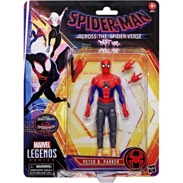 Figura Peter B. Parker Spider-Man Across The Spiderverse Articulada 15 cms
