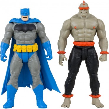 Figuras Batman + Líder Mutante + Cómic + Display El Caballero Oscuro Regresa 8 cms