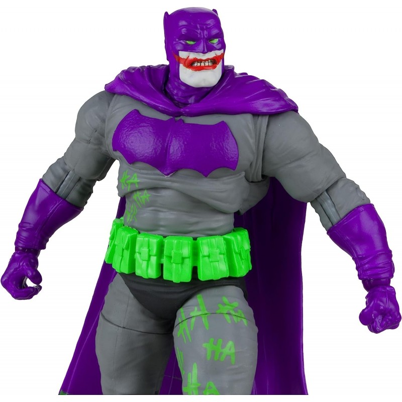 Figura Batman El Caballero Oscuro Regresa Jokerized DC Articulada 18 cms