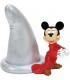 Figura Mickey Mouse Con Sombrero Aprendiz De Brujo Disney 100 Aniversario Decorativa 12,7 cms