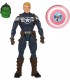 Figura Commander Rogers Capitán América Marvel Legends Articulada 15 cms