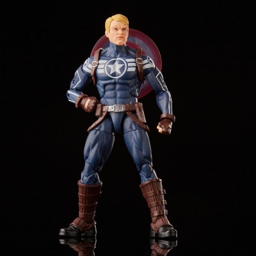 Figura Commander Rogers Capitán América Marvel Legends Articulada 15 cms