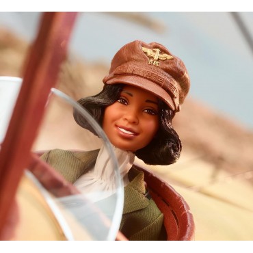 Figura Barbie Bessie Coleman Inspiring Women Signature Articulada 30 cms