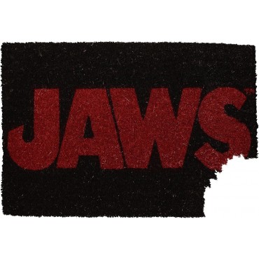 Felpudo Jaws Tiburón Logo Con Mordisco 60 x 40 cms