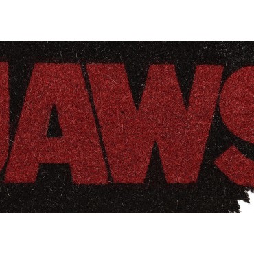 Felpudo Jaws Tiburón Logo Con Mordisco 60 x 40 cms