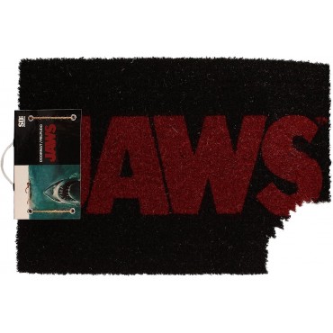 Felpudo Jaws Tiburón Logo Con Mordisco 60 x 40 cms