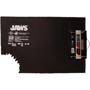 Felpudo Jaws Tiburón Logo Con Mordisco 60 x 40 cms