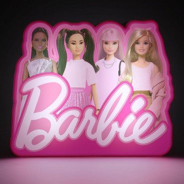 Lámpara Barbie Box Light Con Múltiples Barbies