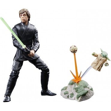 Figuras Luke Skywalker Y Grogu Star Wars The Book Of Boba Fett Articuladas 15 cms