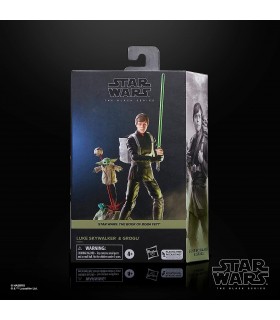 Figuras Luke Skywalker Y Grogu Star Wars The Book Of Boba Fett Articuladas 15 cms
