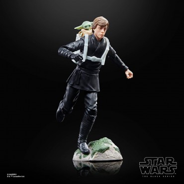 Figuras Luke Skywalker Y Grogu Star Wars The Book Of Boba Fett Articuladas 15 cms