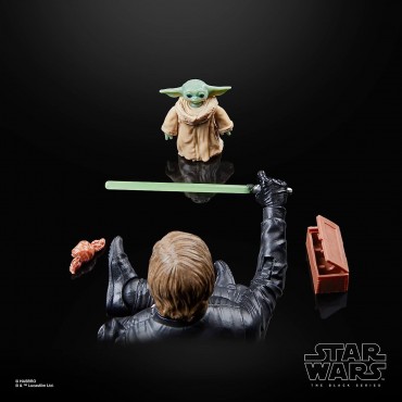 Figuras Luke Skywalker Y Grogu Star Wars The Book Of Boba Fett Articuladas 15 cms