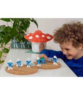 Figura Pitufo Salvaje 5 cms