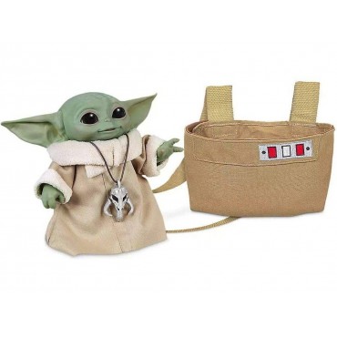 Figura Baby Yoda The Child Animatronic con Bolsa The Mandalorian Star Wars Articulada 19 cms