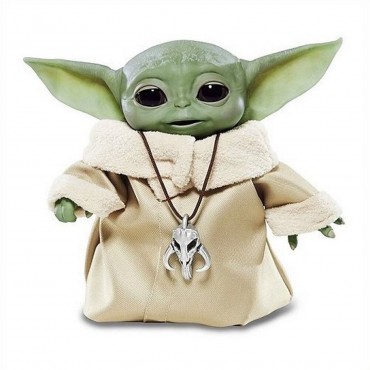 Figura Baby Yoda The Child Animatronic con Bolsa The Mandalorian Star Wars Articulada 19 cms